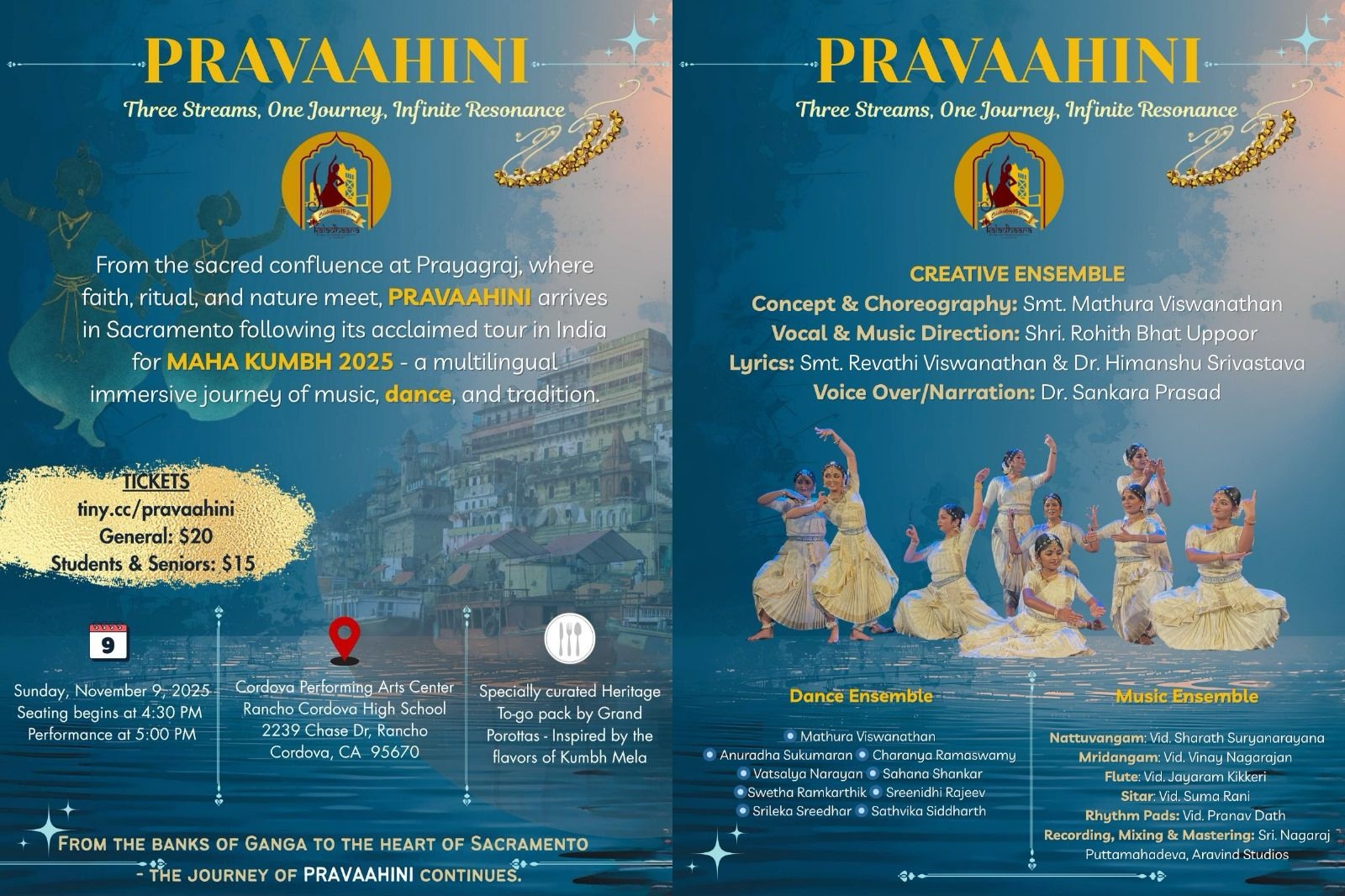 Pravaahini- Three streams, one journey, infinite resonance- November 9, 2025